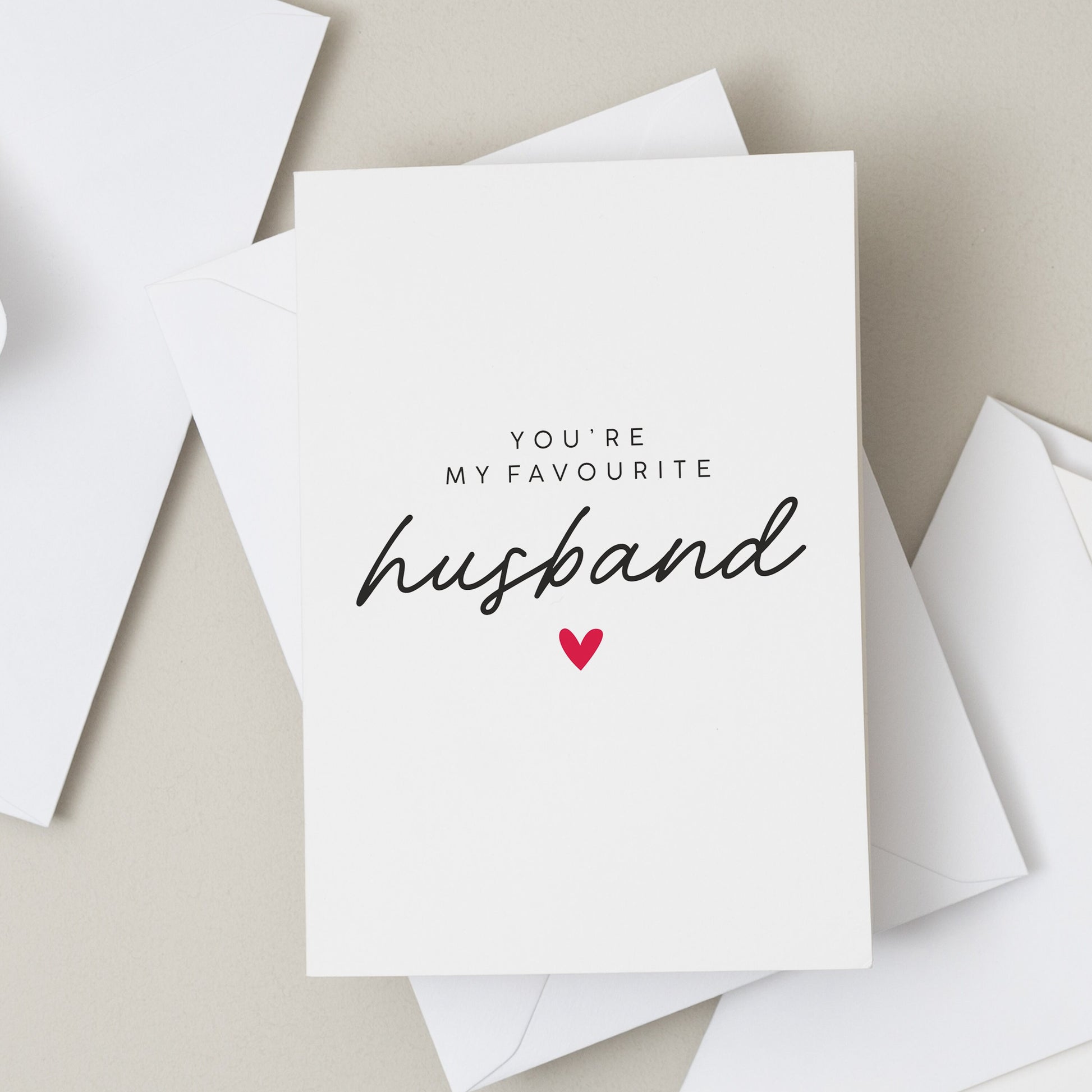 Husband Birthday Card, You&#39;re My Favourite Card For Husband, Man Birthday Card, Birthday Gift For Him, Happy Birthday Husband, Card For Him