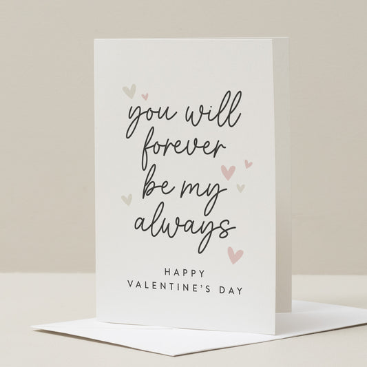 Valentines Day Card For Boyfriend, Husband Valentines Day Card, Wife Valentines Day Card, Cute Valentines Day Card For Girlfriend, For Them