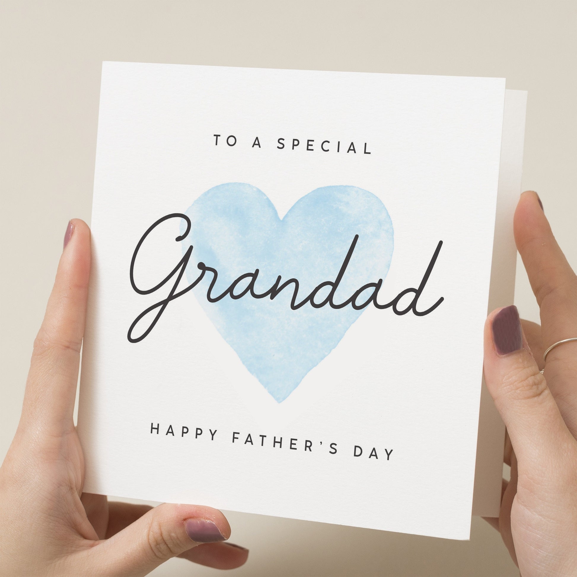 Special Grandad Card, Fathers Day Gift For Grandad, Fathers Day Card From Grandchildren, Happy Fathers Day To My Special Grandad, Grandpa