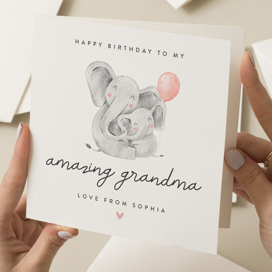 Card For Grandma Personalised Grandma Birthday Card, To Her, Birthday Gift For Nan, Amazing Nan Birthday Card, To Grandma, Nanny, Nanna