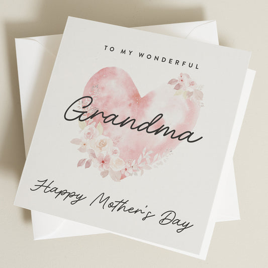 The Best Grandma Mothers Day Card, Mothers Day Card, Happy Mothers Day Card For Grandma, Grandma Mothers Day Card, Card For Mothers Day