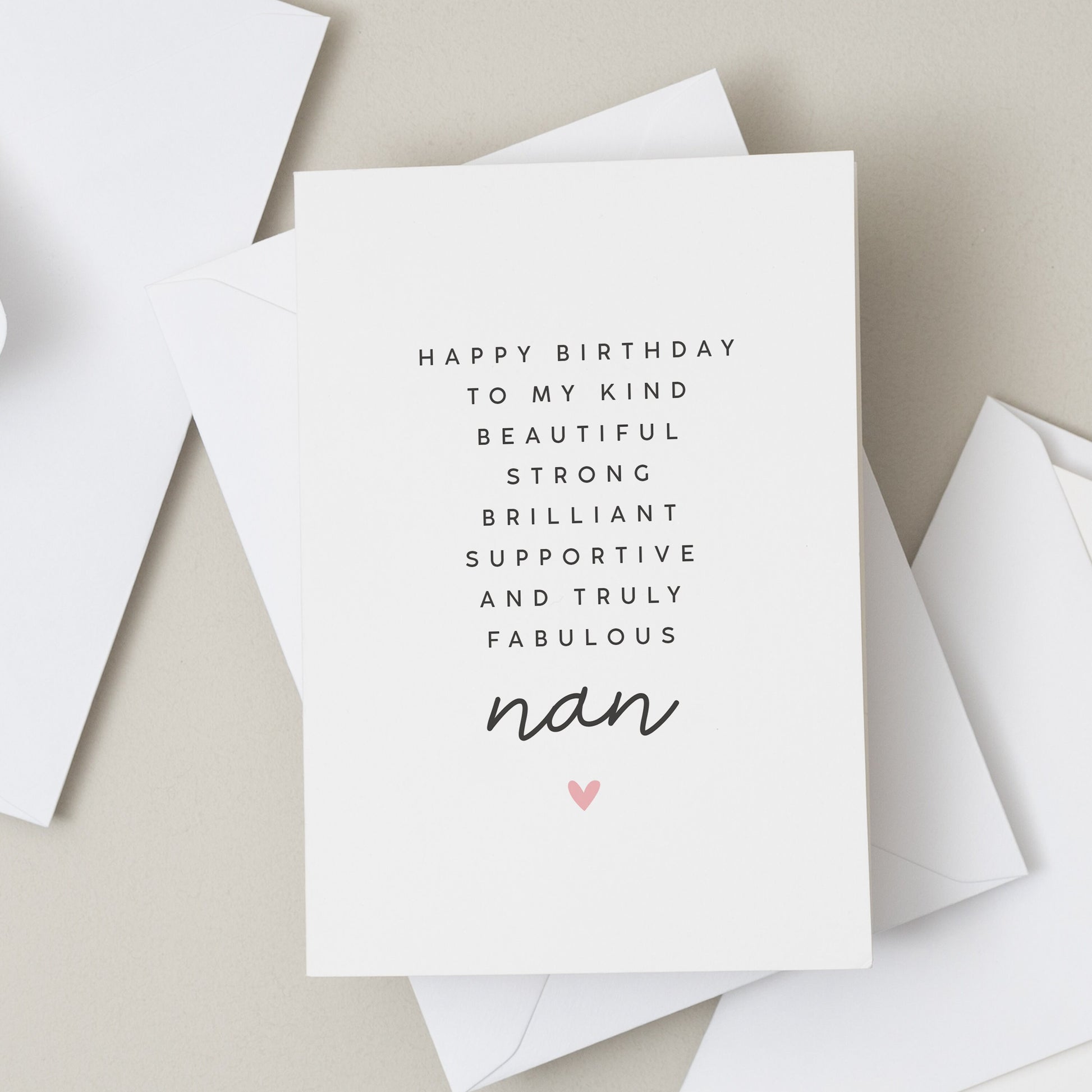 Nan Birthday Card, Amazing Grandma Poem Card, Birthday Card For Nan, Granny, Nanny, Birthday Gift For Nan, Special Nan Birthday Card