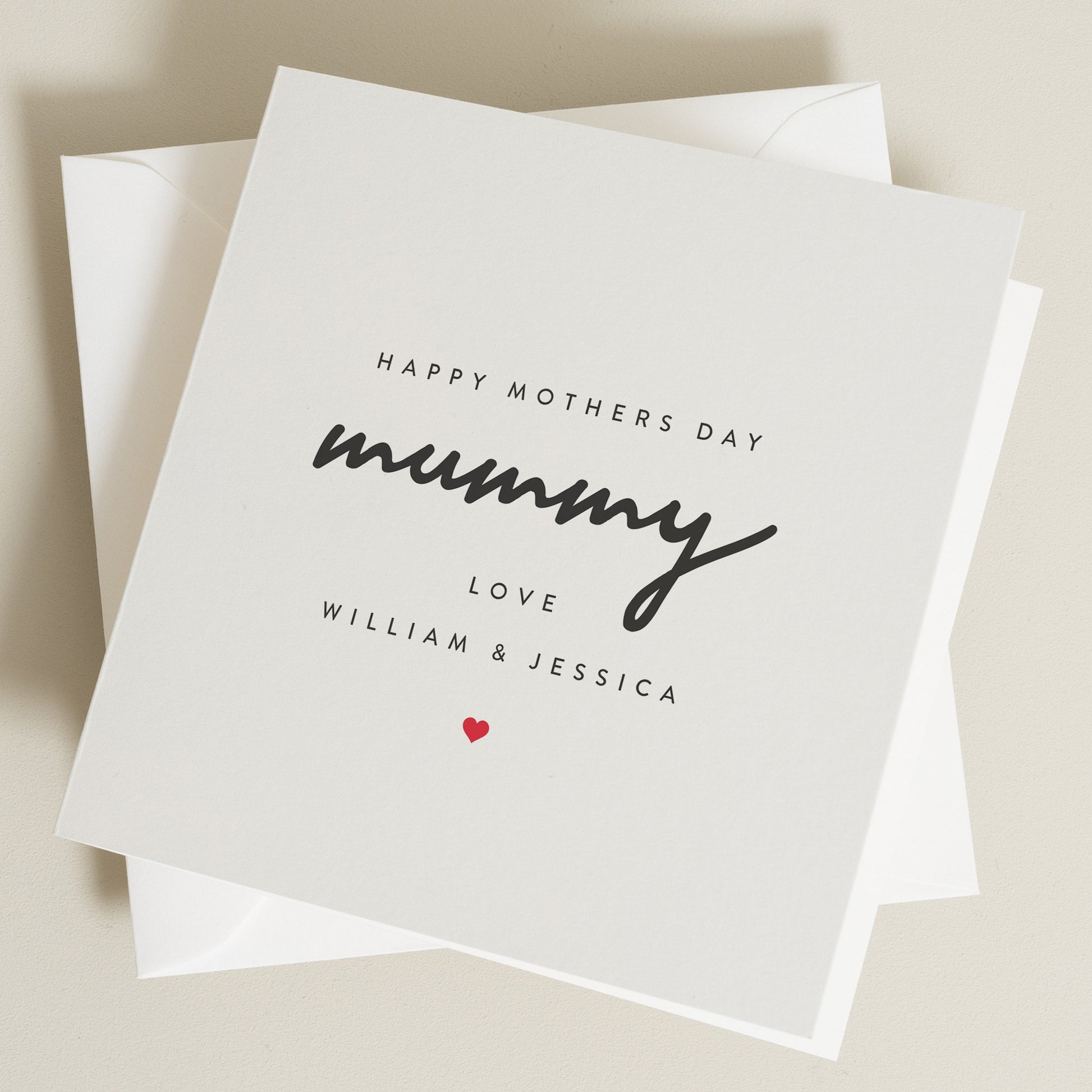 Happy Mothers Day Mummy, From Child, From Baby, Mothers Day Mummy, Card For Mummy, Cute Mothers Day Card, Mummy Day Card MD039