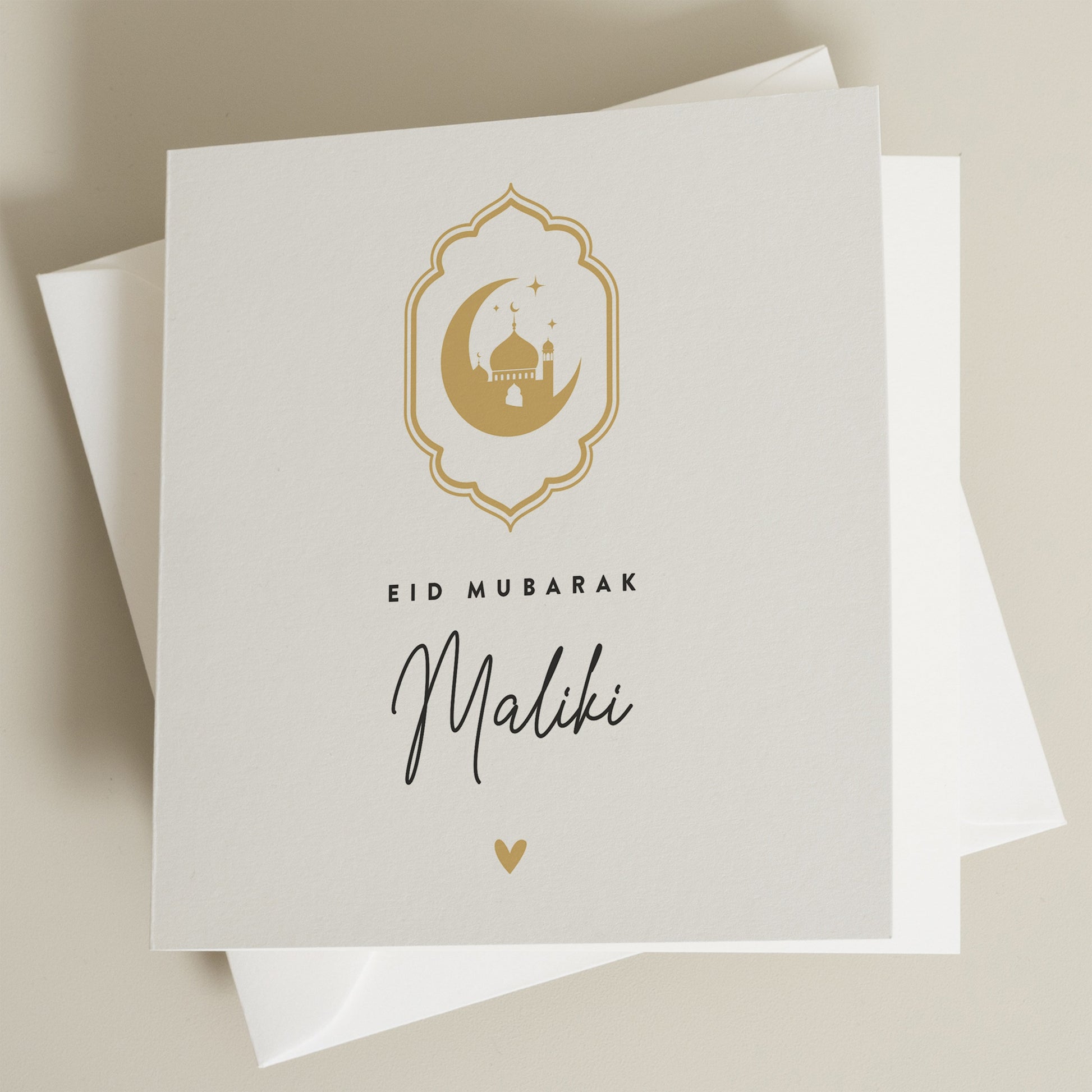 Eid Mubarak Card, Gold Foil Eid Mubarak Card, Eid Card, Eid Greeting Cards, Happy Eid Card, Eid Mubarak Greeting Cards, Happy Eid Foil Card