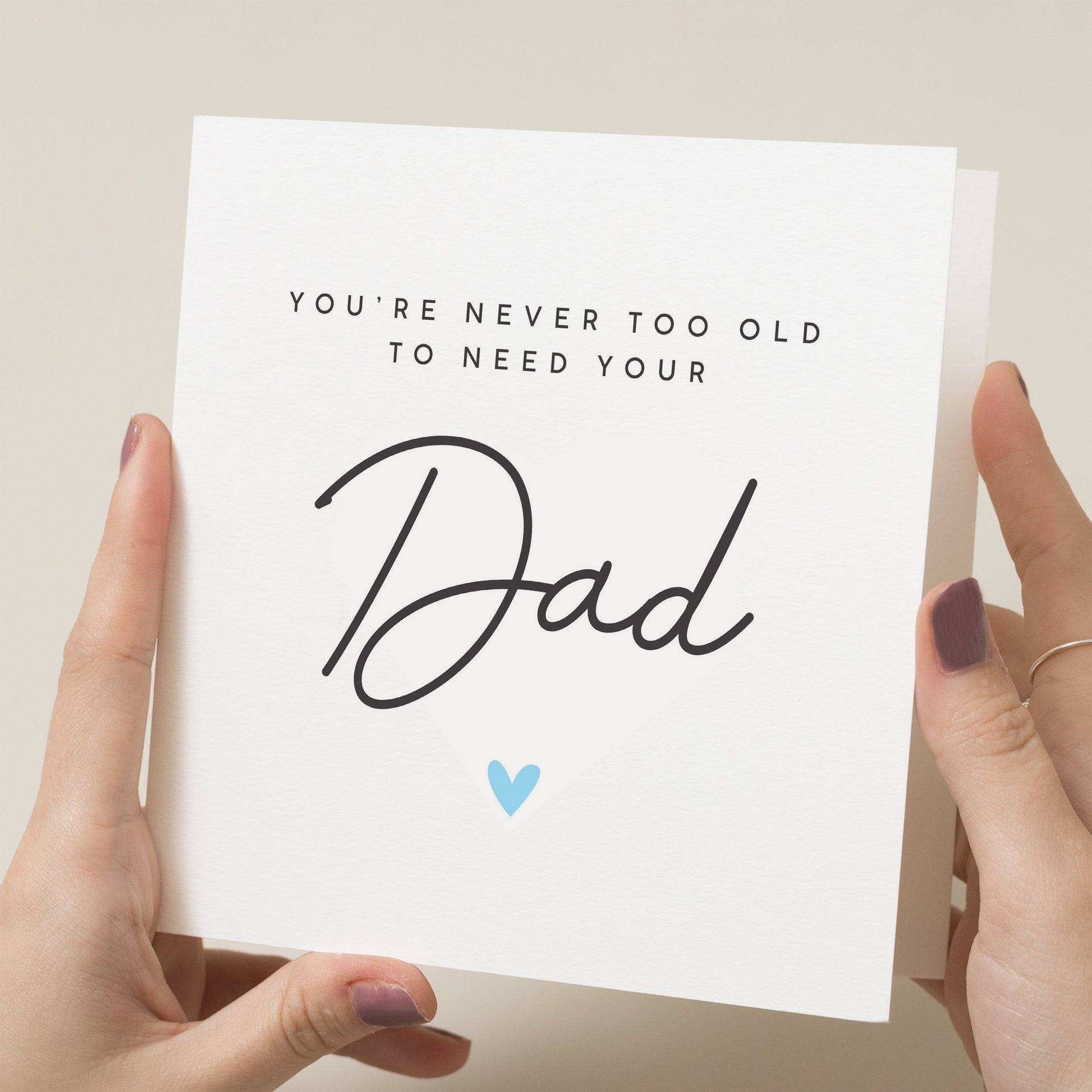 Dad Fathers Day Card From Son, From Daughter, Cute Fathers Day Card For Dad, Fathers Day Gift, Happy Fathers Day Dad Card, For Him, Daddy