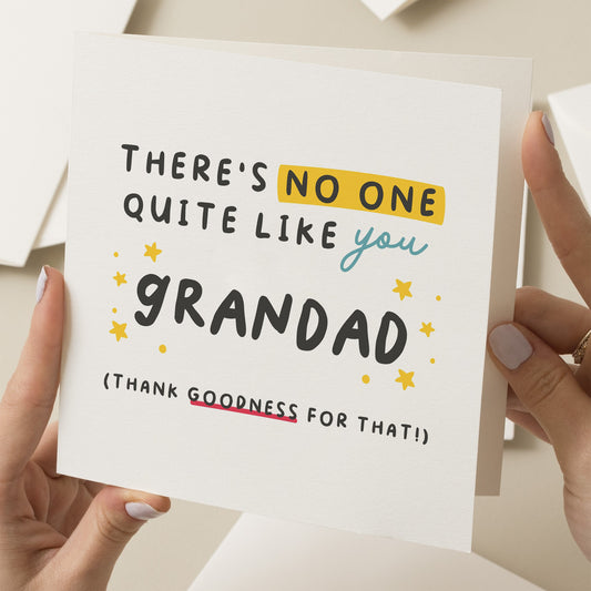 Birthday Card For Grandad, Grandad Card, For Him, The Best Grandad, Birthday Card For Grandpa, Birthday Gift For Grandad, Pops