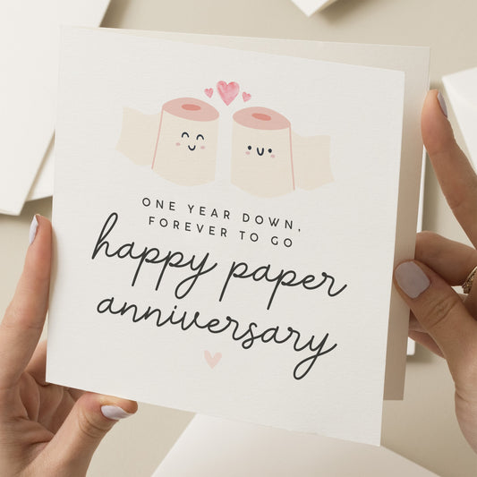 1 Year Anniversary Card, Anniversary Card For Boyfriend, Anniversary Card For Girlfriend, Anniversary For Husband , Anniversary Card