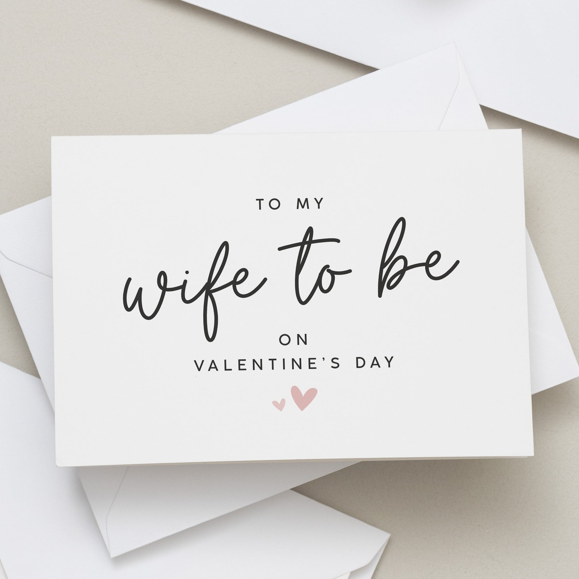 Wife To Be Valentines Day Card, Wife To Be On Valentines Day, Valentines Card For Fiancée, Romantic Valentines Card For Wife To Be