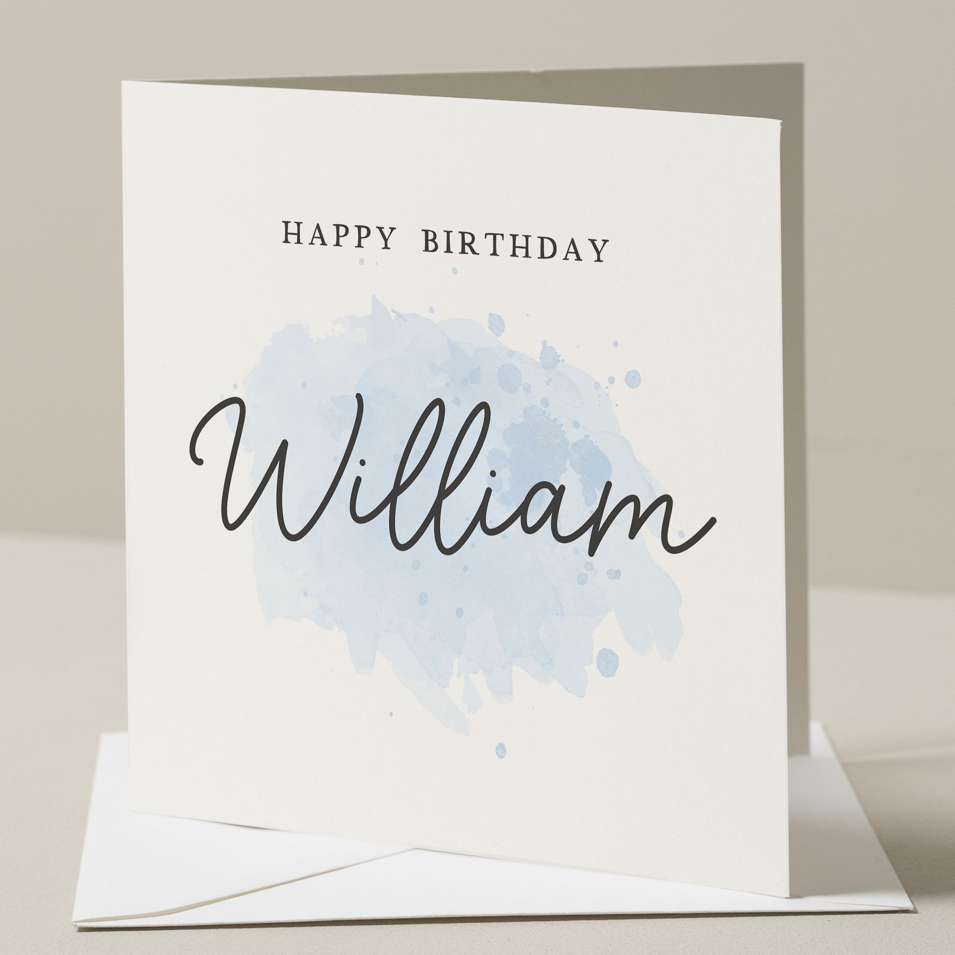 Personalised Birthday Card For Him, Boy Birthday Card, Birthday Gift For Son, Man Birthday Card, Fiance, For Partner