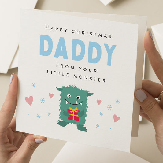 Christmas Card For Dad, Dad Christmas Card, Simple Christmas Card To Daddy, Amazing Dad Card, Xmas Card New Dad, Love You Dad