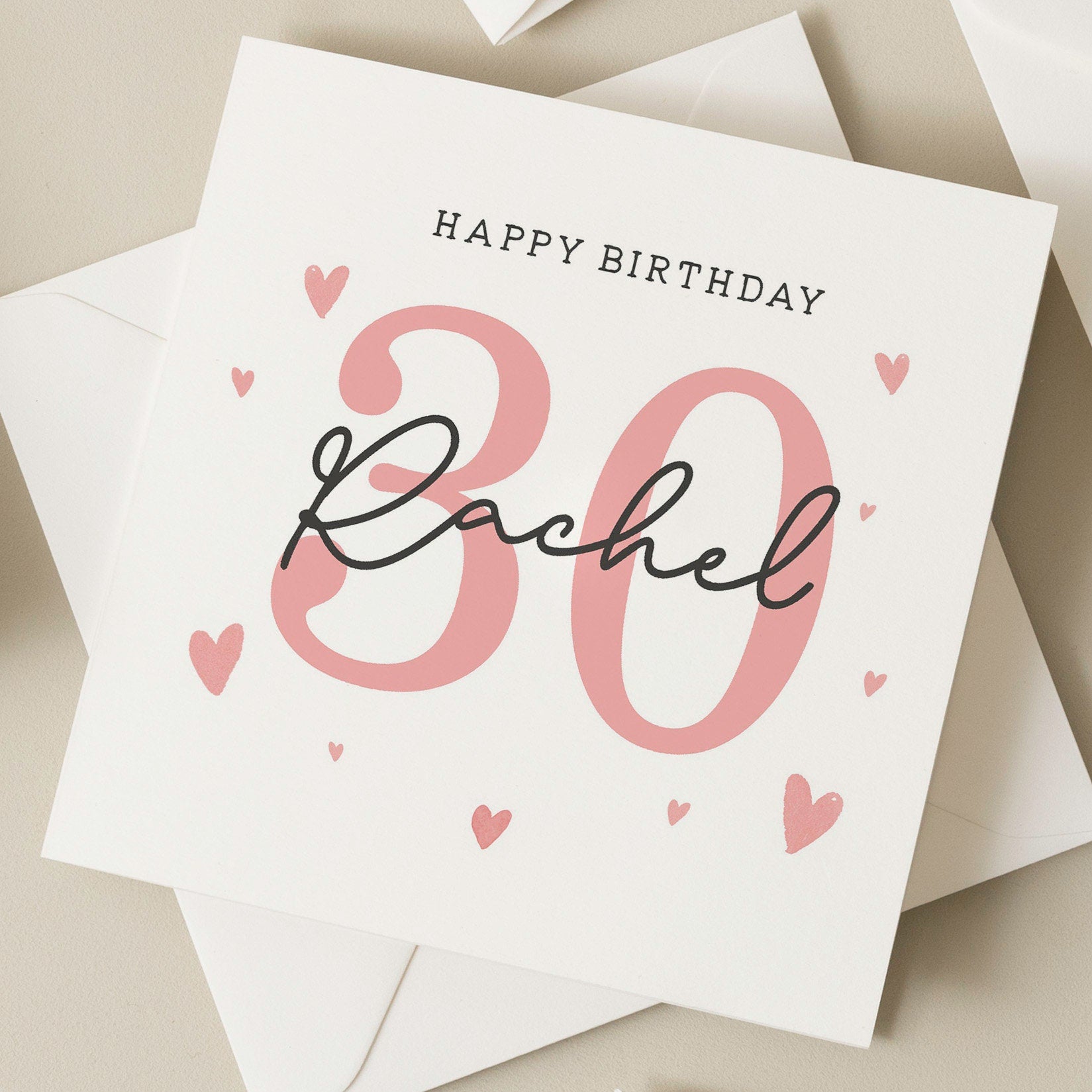 Personalised 30th Birthday Card For Mummy, 30th Birthday Card For Her, 30th Birthday Card For Daughter, 30th Birthday Gift For Her