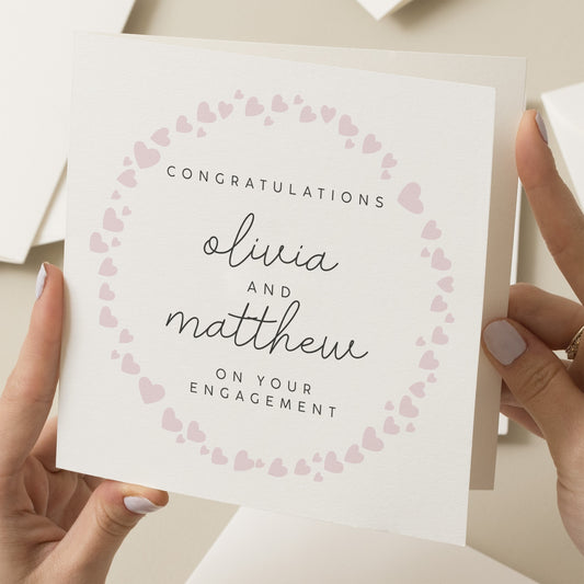 Congratulations on Your Engagement Card, Engagement Card, Simple Engagement Cards, You&#39;re Engaged Card, Happily Ever After, Friend, Family