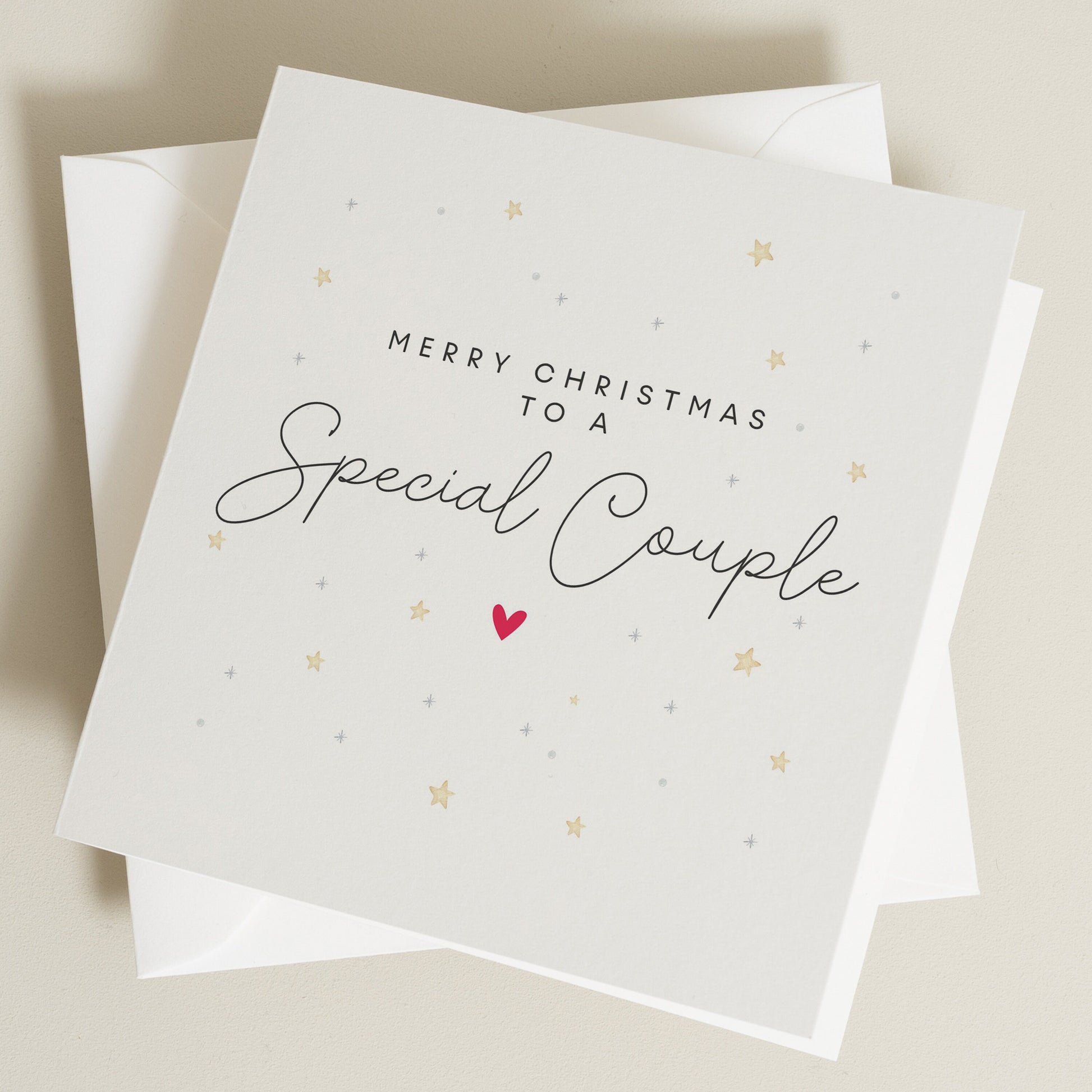 Couple Christmas Card, Christmas Card For Special Couple, Christmas Card For Both Of You, Friends Christmas Card, Merry Christmas Friends