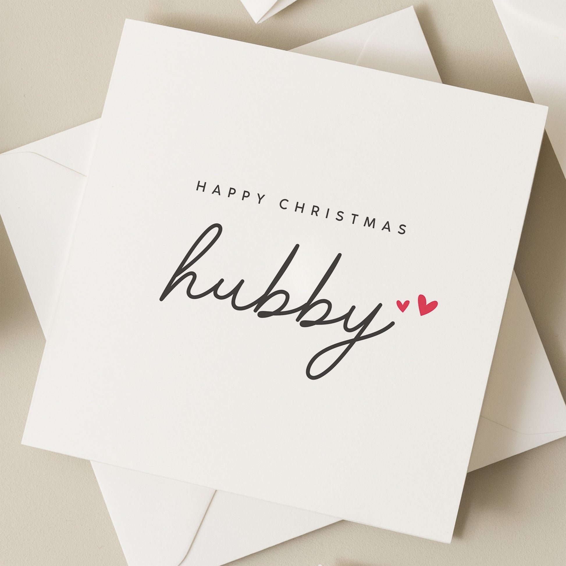 Husband Christmas Card, Christmas Card To My Husband on Christmas, Romantic Hubby Christmas Card, Christmas Card For Him